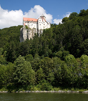 Bild: Burg Prunn, Südfassade
